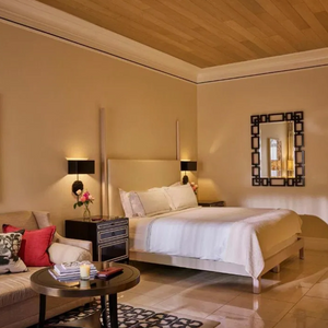 Звездная отель квартира с обивкой ткани.