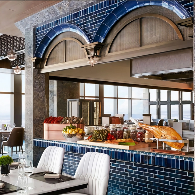 Hotel Lobby Bar Counter Central Round Bar Counter настройка мебели