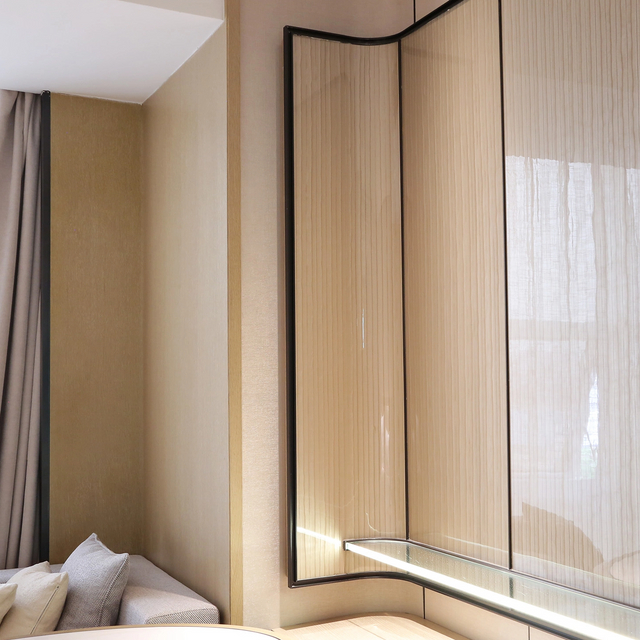 Дизайн спальни отеля сплошной дерево